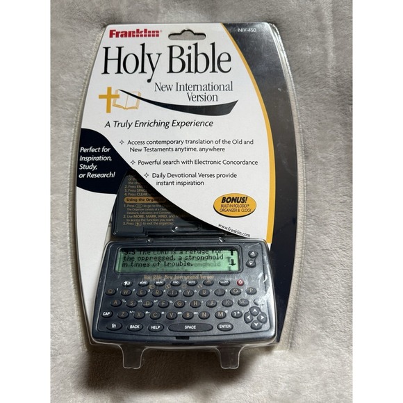 Other - Franklin NIV-450 Holy Bible New International Version New Sealed